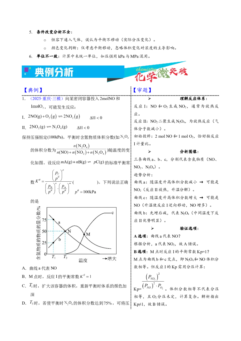 《2-5百分含量-温度图像（学生版）_高考一二三轮复习_化学_2026年-化学高考专项复习_22026年高考化学培优微突破讲义（全国通用）》第4页预览