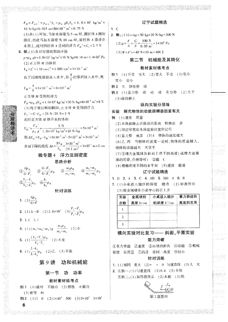 《2026《万唯中考•试题研究》物理(辽宁)答案_2026版《万维中考试题研究》多省合集_2026版《万唯中考-试题研究》辽宁语数英物化_2026《万唯中考•试题研究》物理(辽宁)》第7页预览
