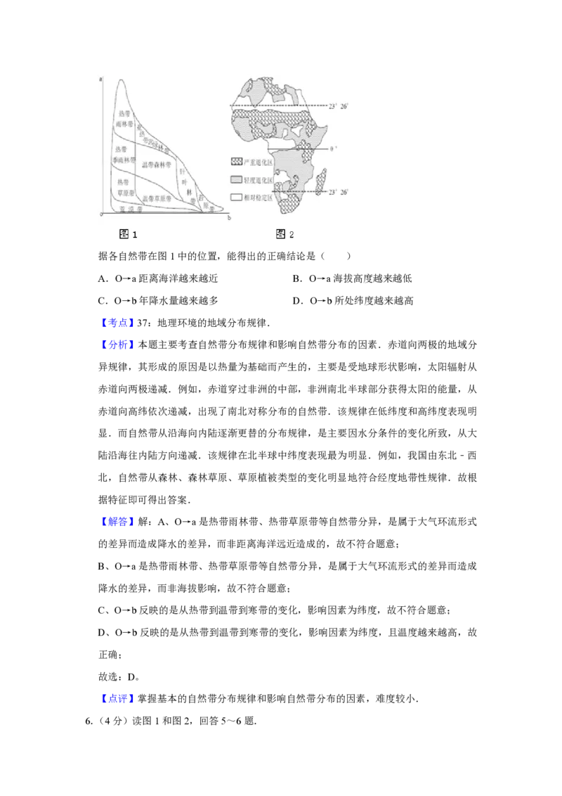 《2010年天津市高考地理试卷解析版(1)_地理_2027年高考地理专项复习_2008年-2026年地理高考真题-G427_2008-2020年高考_地方卷_天津高考地理08-21_A4word版_PDF版（赠送）》第5页预览