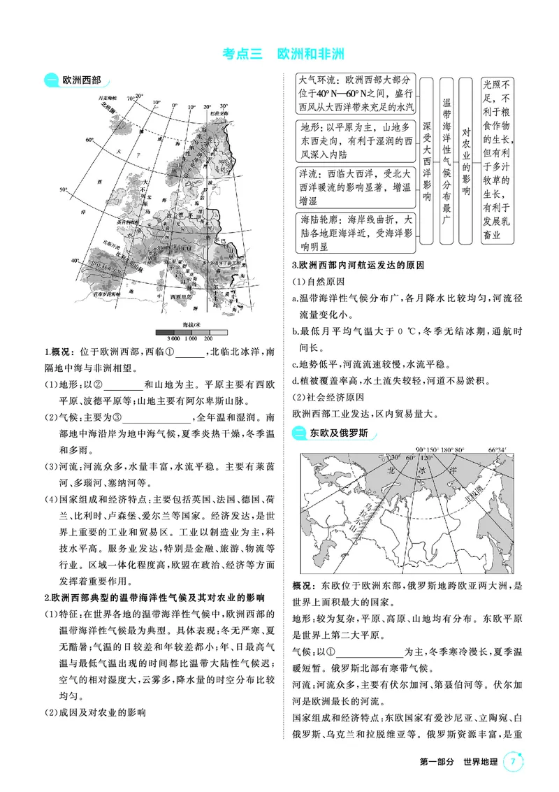 《1_26版53A广东地理夹册区域地理教参（第一部分）_2026版教学资源包_202653高考总复习A版_广东版_2026版.广东版.选考总复习.地理.5·3A版_区域地理_1_精讲册PDF》第7页预览