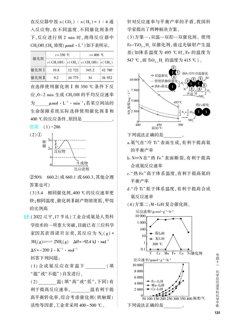 《2_5.PDF教参电子书——分层集训册_2024版教学资源包_2024版.新高考版化学.5·3A版_11_专题十一化学反应速率和化学平衡_6_专题电子书》第8页预览