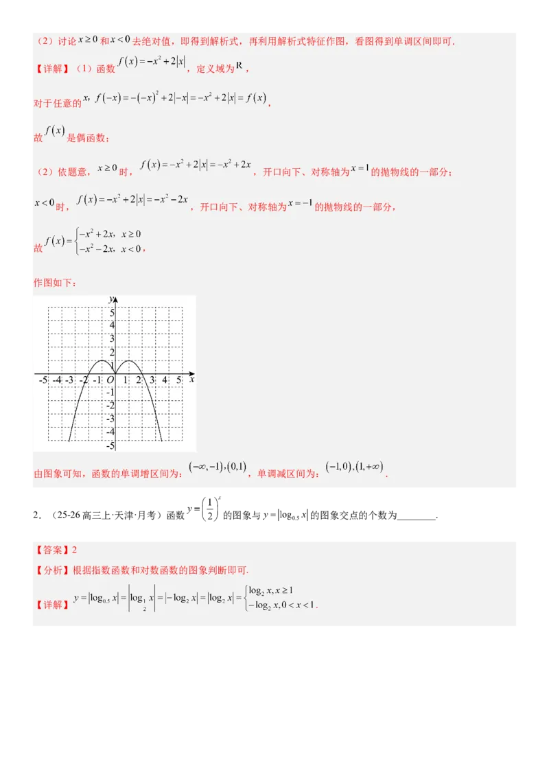 《2.10函数的图像（全国通用）（教师版）_高考一二三轮复习_数学_2027年高考数学一轮更新中_112027届高考数学一轮复习测试讲义（全国通用）》第3页预览