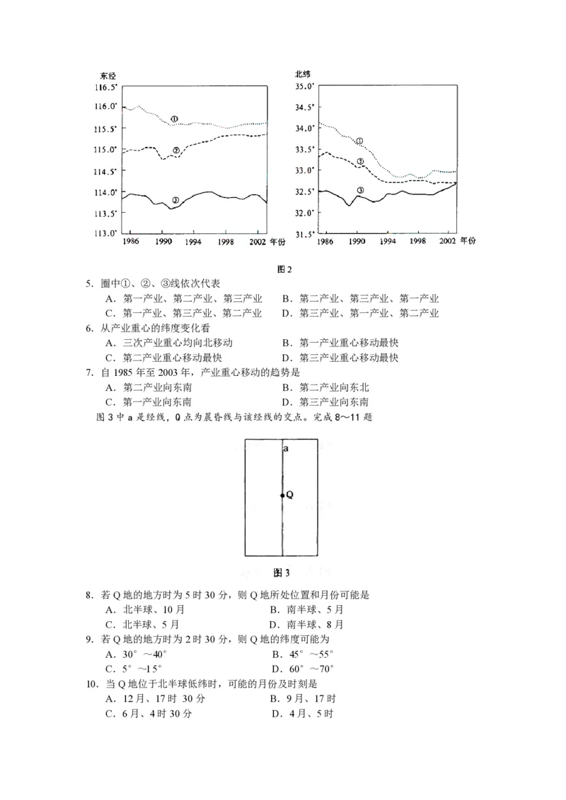 《2008年浙江省高考地理（含解析版）(1)_地理_2027年高考地理专项复习_2008年-2026年地理高考真题-G427_2008-2020年高考_地方卷_浙江高考地理08-21_A4word版_PDF版（赠送）》第2页预览