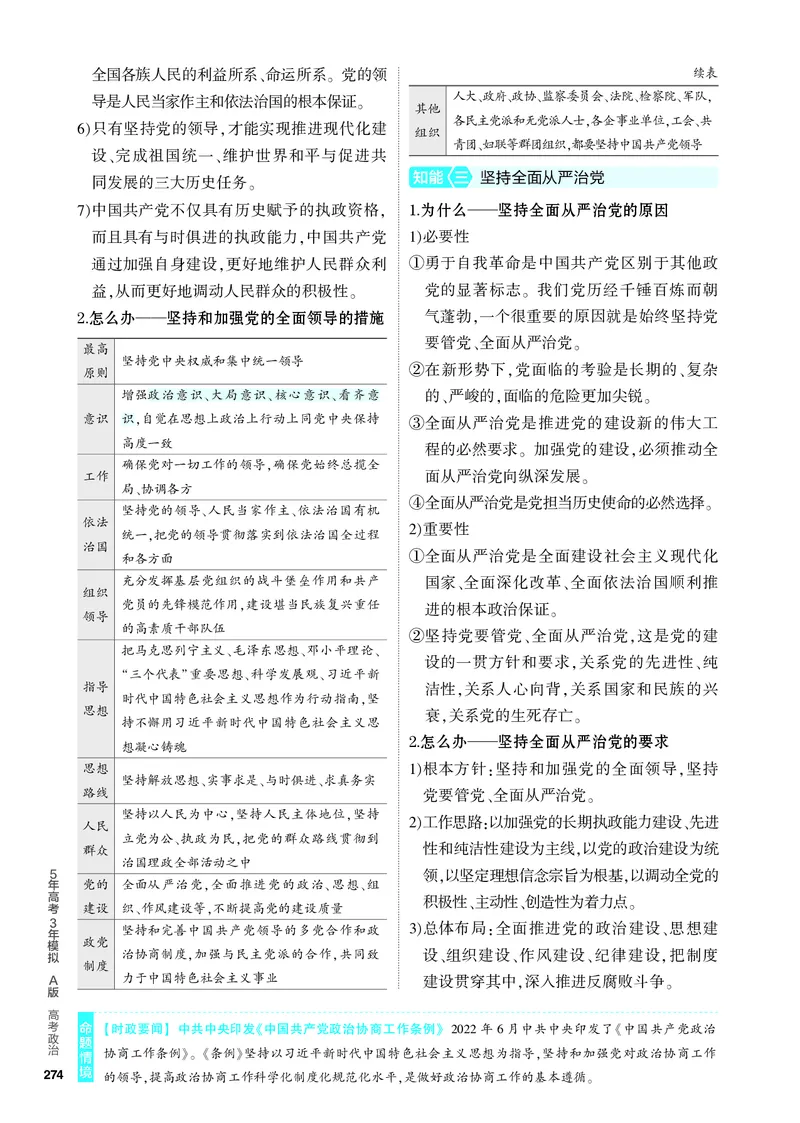 《2_4.知识讲解专题五_2024版教学资源包_2024版.新高考版政治.5·3A版_5_专题五中国的领导_4_PDF教参电子书》第4页预览