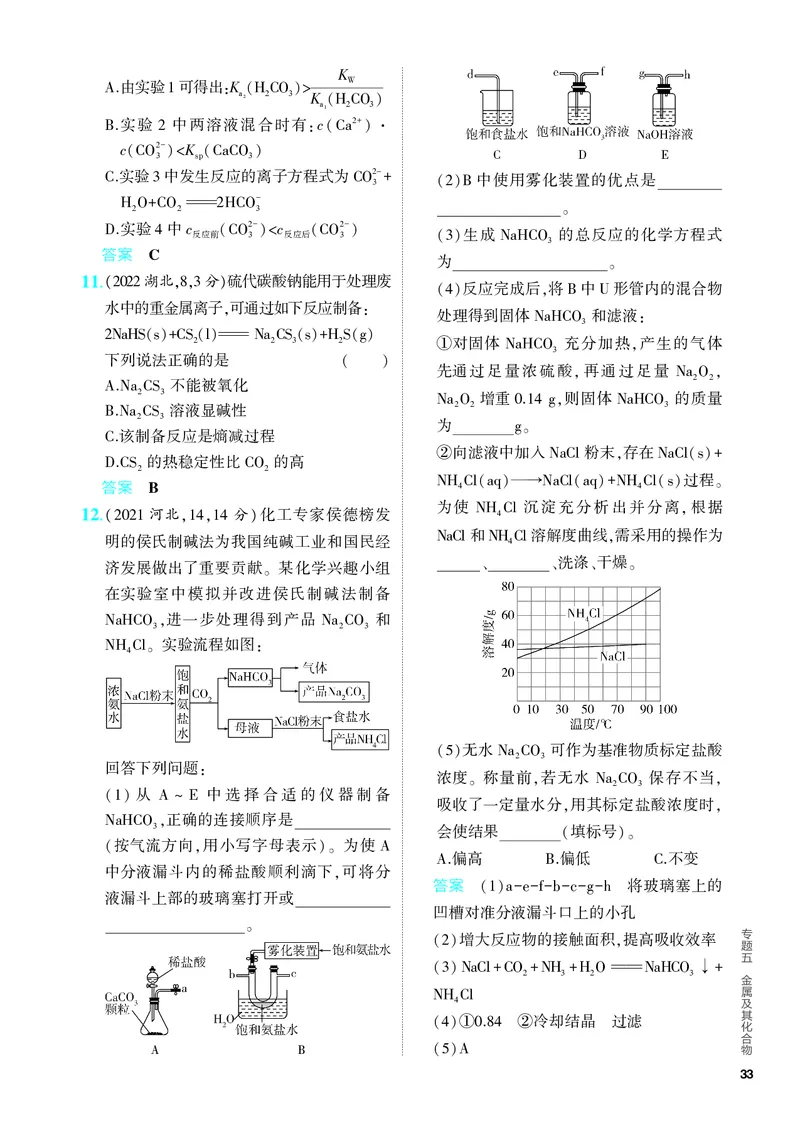 《2_5.PDF教参电子书——分层集训册_2024版教学资源包_2024版.新高考版化学.5·3A版_5_专题五金属及其化合物_6_专题电子书》第3页预览