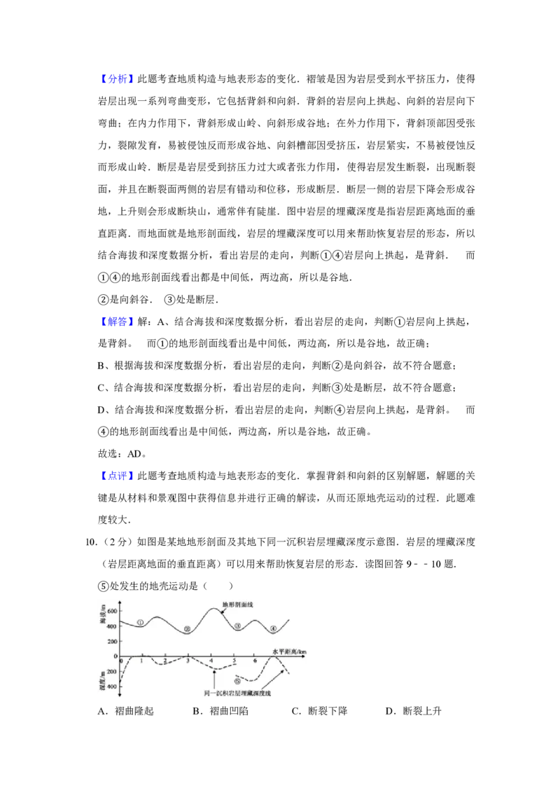 《2012年江苏省高考地理试卷解析版(1)_地理_2027年高考地理专项复习_2008年-2026年地理高考真题-G427_2008-2020年高考_地方卷_江苏高考地理08-21_A4word版_PDF版（赠送）》第8页预览