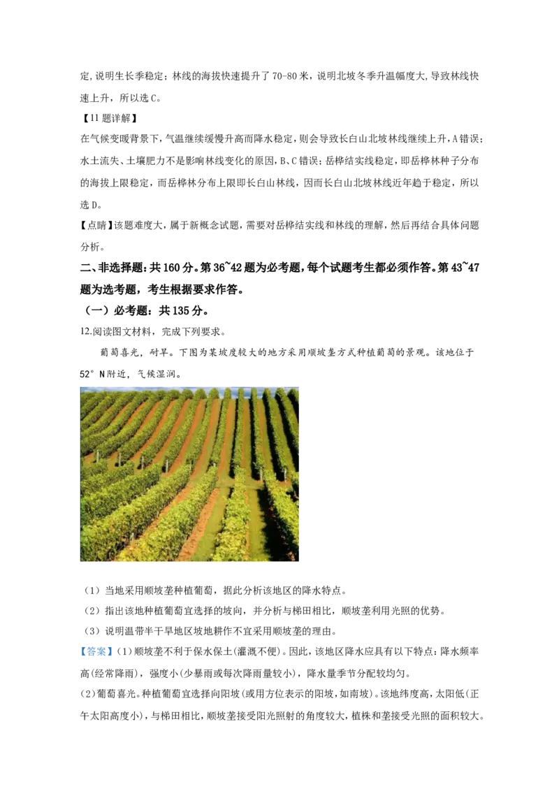 《2020年全国统一高考地理试卷（新课标ⅰ）（含解析版）(1)_地理_2027年高考地理专项复习_2008年-2026年地理高考真题-G427_2008-2020年高考_全国卷_全国统一高考地理（新课标ⅰ）08-21_A4word版》第5页预览