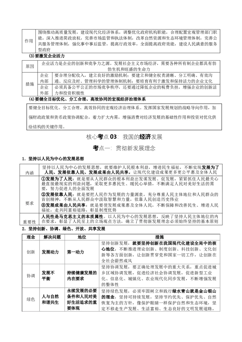 《提分攻略02《经济与社会》核心考点突破（全国通用）（学生版）_zheng治_2026年-政治高考专项复习》第10页预览