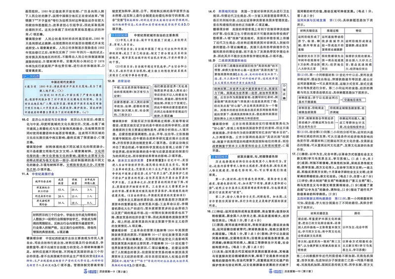 《答案册_652027《天星教育•金考卷特快专递》（第1-3期）（高考）（9科全）_2027《天星教育•金考卷特快专递》（第3期）（高考）（9科全）_146》第7页预览