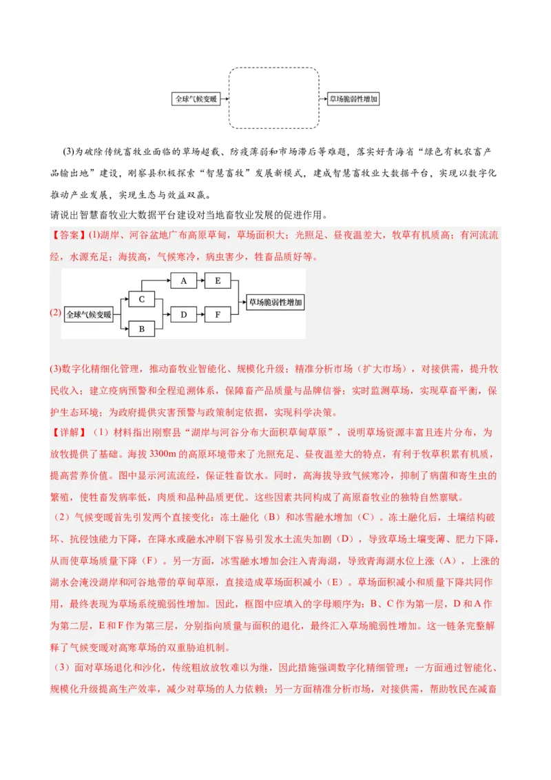 《专题04区域发展与国家安全（2大考点）（教师版）_地理_2027年高考地理专项复习_2027年高考地理二模试题分类汇编（天津专用）-G283_2026版》第10页预览