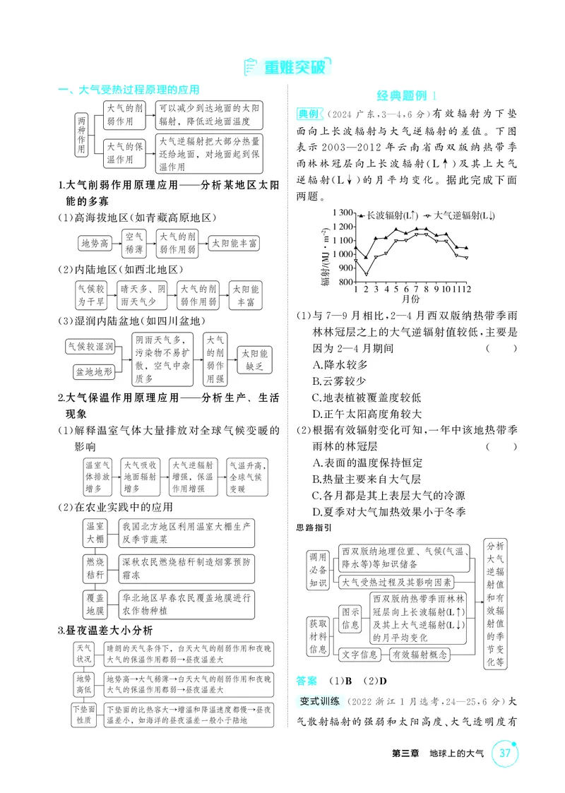《1_第三章　地球上的大气_2026版教学资源包_202653高考总复习A版_湖南版_2026版.湖南版.选考总复习.地理.5·3A版_第三章地球上的大气_2_精讲册PDF》第2页预览