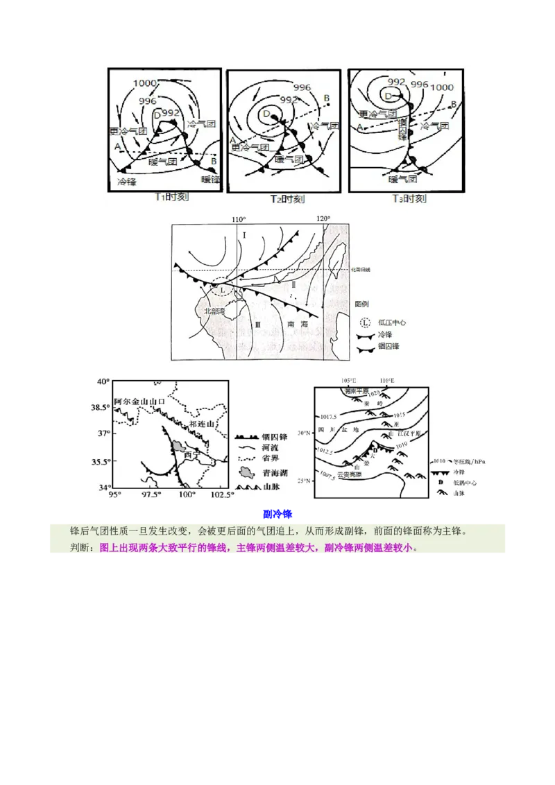 《专题4特殊天气系统和现象(重难专练)(全国通用)(教师版)_地理_2026年-地理高考专项复习_2026年高考地理重难点讲义专练(新高考通用)-G102_2026版》第6页预览