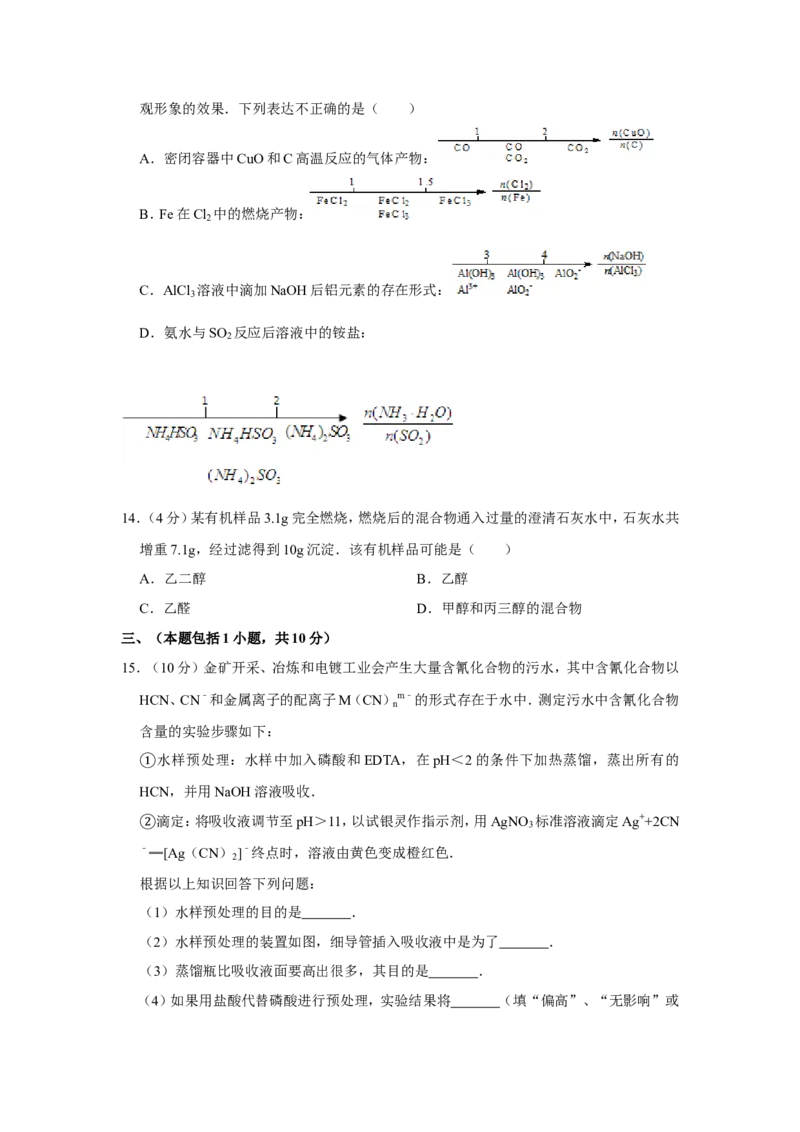 《2008年江苏省高考化学试卷(1)_高考一二三轮复习_化学_2027年高考化学专项复习_2008年-2026年化学高考真题-G427_2008-2020年高考_地方卷_江苏高考化学2008-2020_A4word版》第4页预览