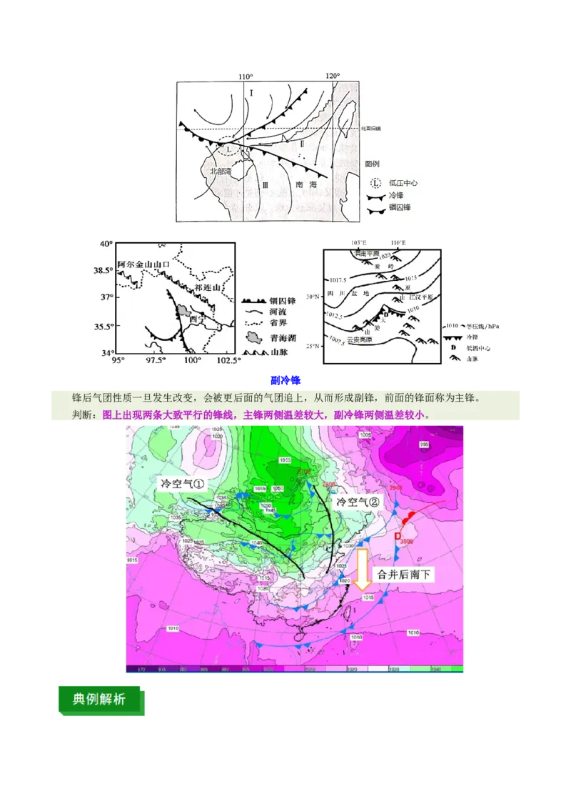 《专题4特殊天气系统和现象(重难专练)(全国通用)(学生版)_地理_2026年-地理高考专项复习_2026年高考地理重难点讲义专练(新高考通用)-G102_2026版》第6页预览