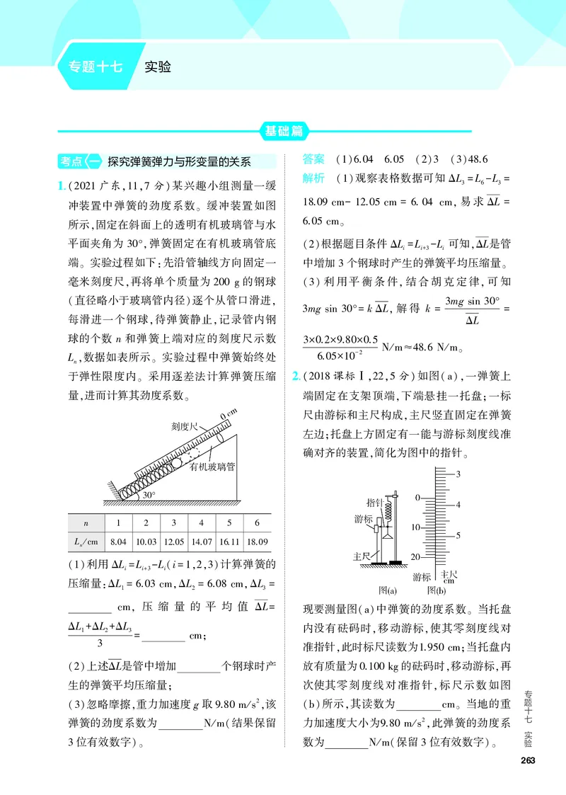 《2_5.PDF教参电子书——分层集训册_2024版教学资源包_2024版.新高考版物理.5·3A版_17_专题十七实验_4_PDF教参电子书》第1页预览