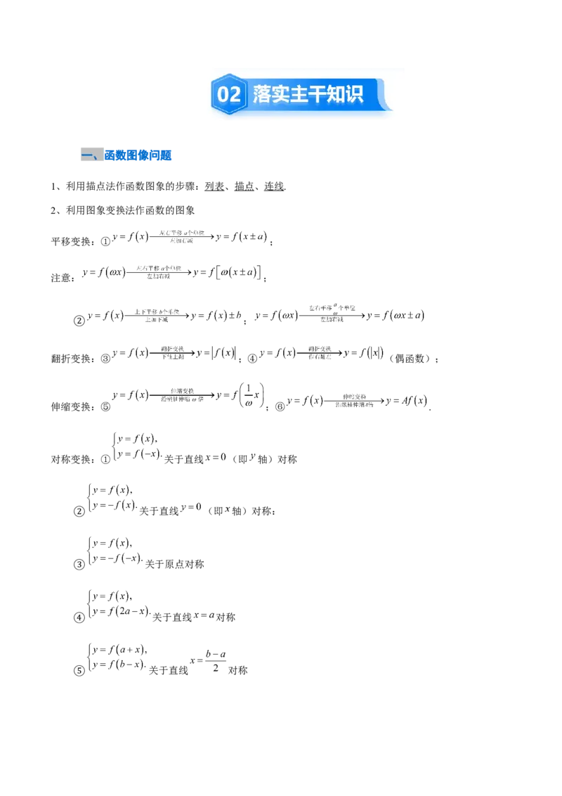 《2.8　函数的图象（1大考点+8大题型）（讲义+精练）（教师版）_高考一二三轮复习_数学_2026年_2026年新高考数学大一轮复习讲义之技巧精讲与题型全归纳（新高考专用）-G414_资料》第3页预览
