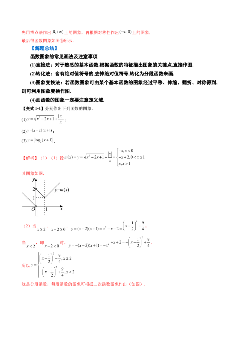 《2.8　函数的图象（1大考点+8大题型）（讲义+精练）（教师版）_高考一二三轮复习_数学_2026年_2026年新高考数学大一轮复习讲义之技巧精讲与题型全归纳（新高考专用）-G414_资料》第6页预览