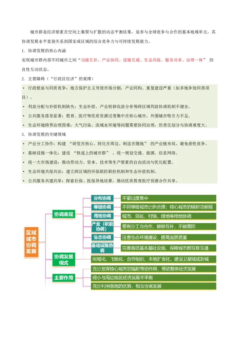 《专题27城市群与区域城市协调发展（重难专练）（全国通用）（教师版）_地理_2026年-地理高考专项复习_2026年高考地理重难点讲义专练（新高考通用）-G102_2026版》第5页预览