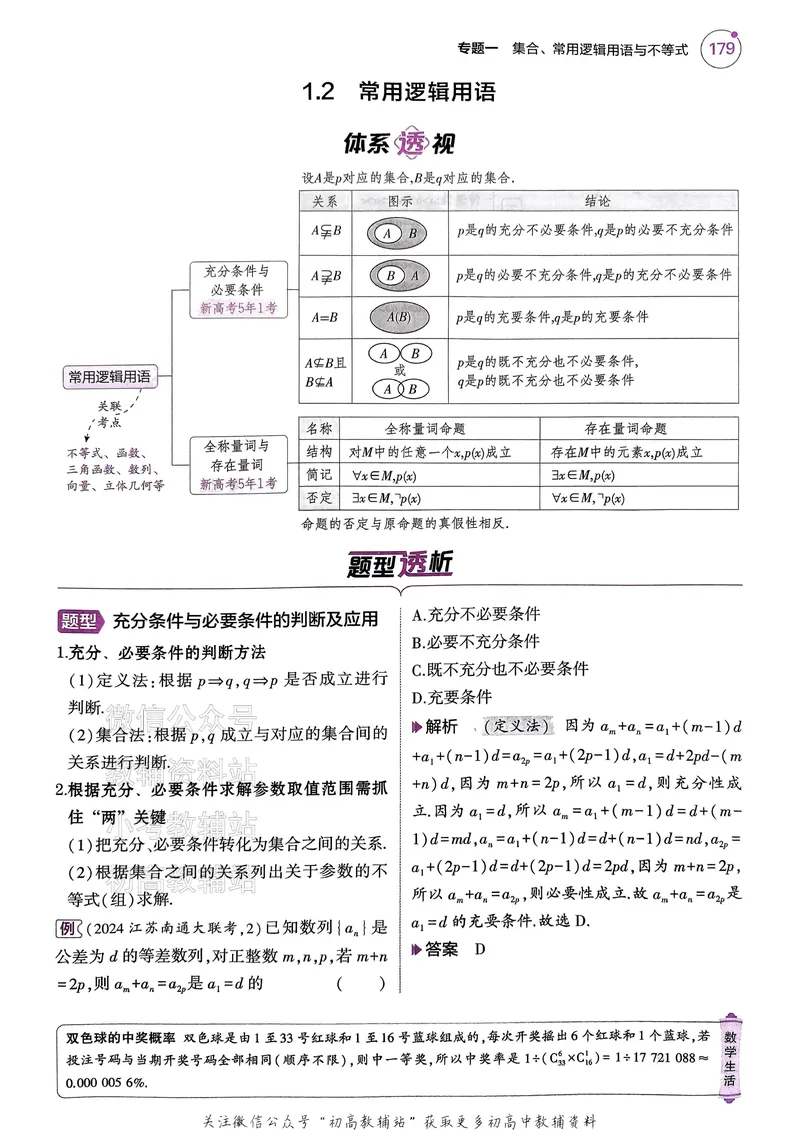 《2025B版5年高考3年模拟高考数学讲解册_2025B版53高考总复习学生用书》第10页预览