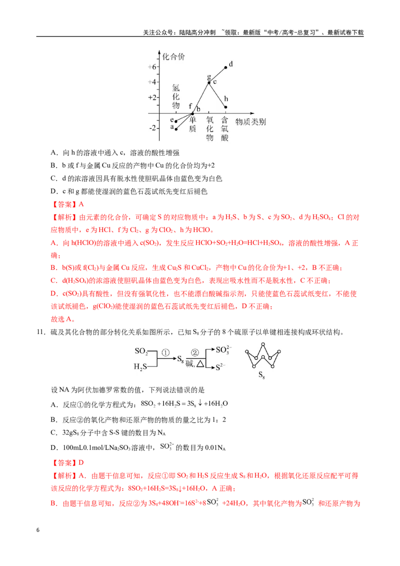 《化学（广东卷03）（全解全析）_05-化学-高考总复习_专项复习_2025年_2025年高考押题预测卷（多地区）化学》第6页预览