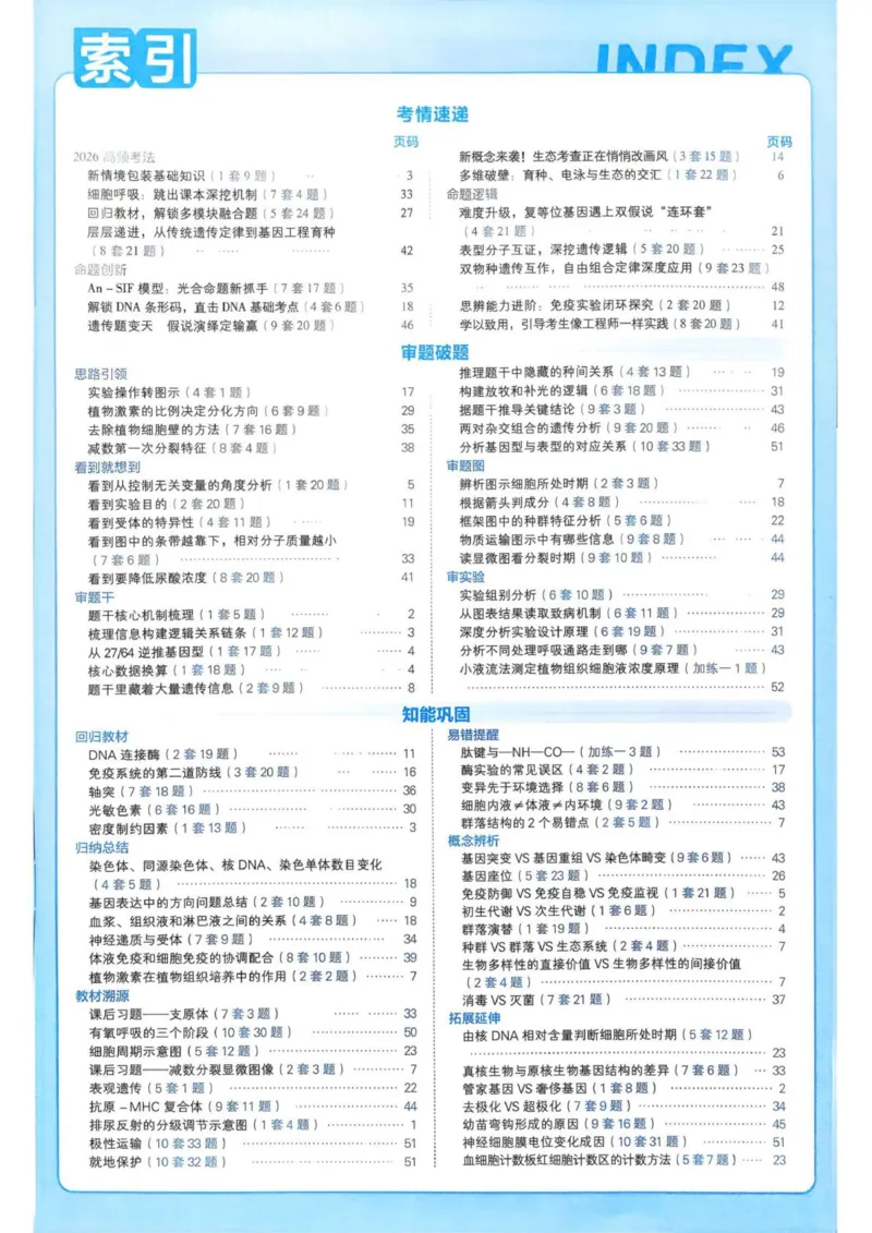 《答案册_652027《天星教育•金考卷特快专递》（第1-3期）（高考）（9科全）_2027《天星教育•金考卷特快专递》（第3期）（高考）（9科全）_360》第3页预览