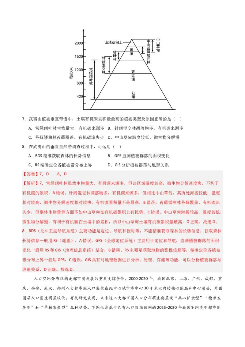 《地理二模模拟卷02（北京专用）（全解全析）_地理_2026年-地理高考专项复习_2026年高考第一二三次模拟考试地理-G181_高考地理第二次模拟卷16套_2026版_地理二模模拟卷02（北京专用）》第4页预览