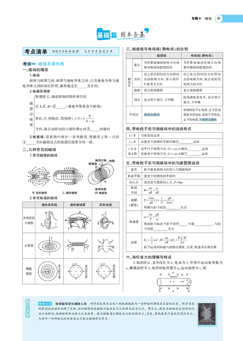 《1_专题考点精析_2023版教学资源包_2023版新高考版选考总复习物理5·3A版_10_专题十磁场_7_专题考点精析》第2页预览