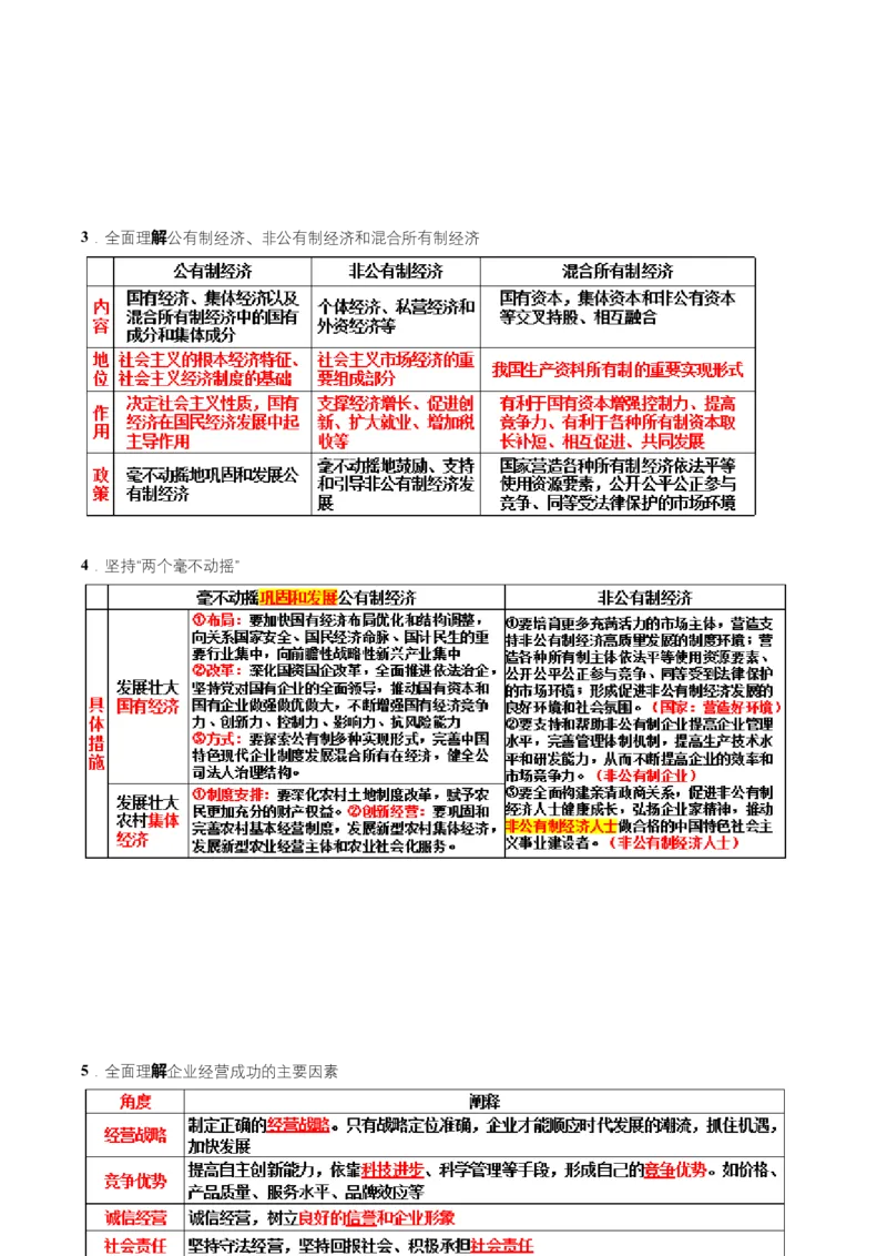 《大单元一制度保障——我国的基本经济制度（培优讲义）（全国通用）（学生版）_zheng治_2026年-政治高考二轮复习_2026年高考政治二轮复习高效培优讲义（全国通用）-G447_2026版》第4页预览