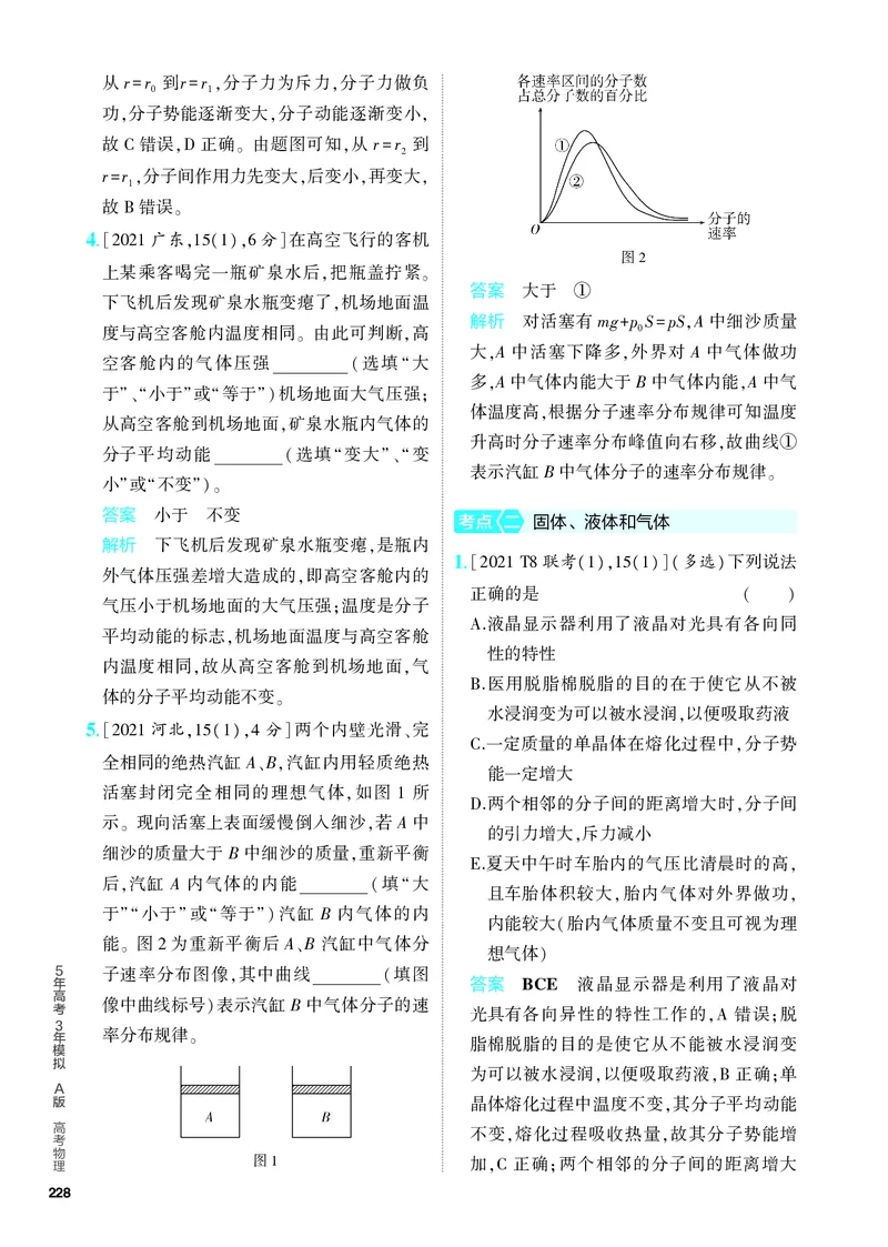 《2_5.PDF教参电子书——分层集训册_2024版教学资源包_2024版.新高考版物理.5·3A版_14_专题十四热学_4_PDF教参电子书》第2页预览