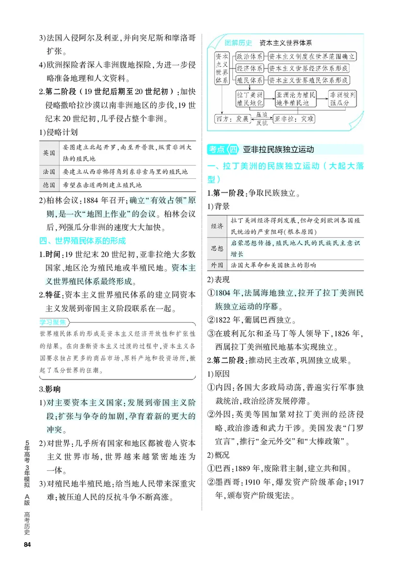 《2_知识讲解-10-第十单元　工业革命与马克思主义的诞生　世界殖民体系与亚非拉民族独立运动_2024版教学资源包_2024版.新高考版历史.5·3A版_4_PDF教参电子书》第5页预览