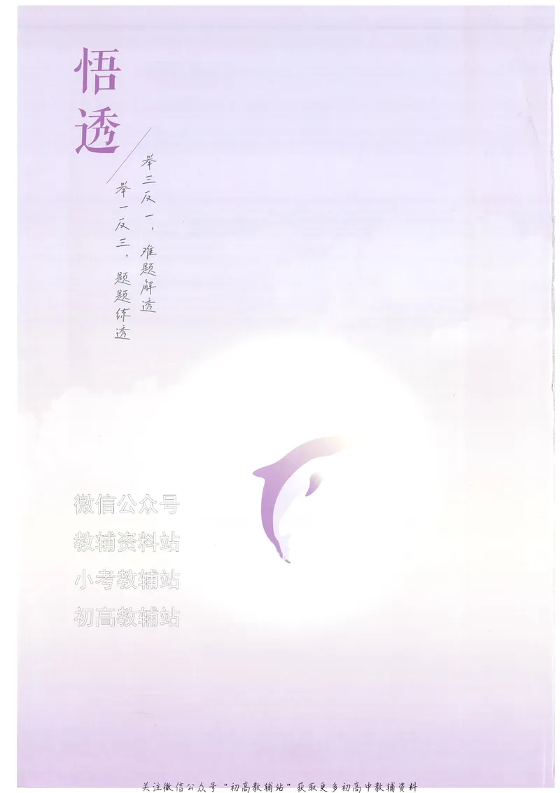 《2025B版5年高考3年模拟高考化学答案册_2025B版53高考总复习学生用书》第2页预览