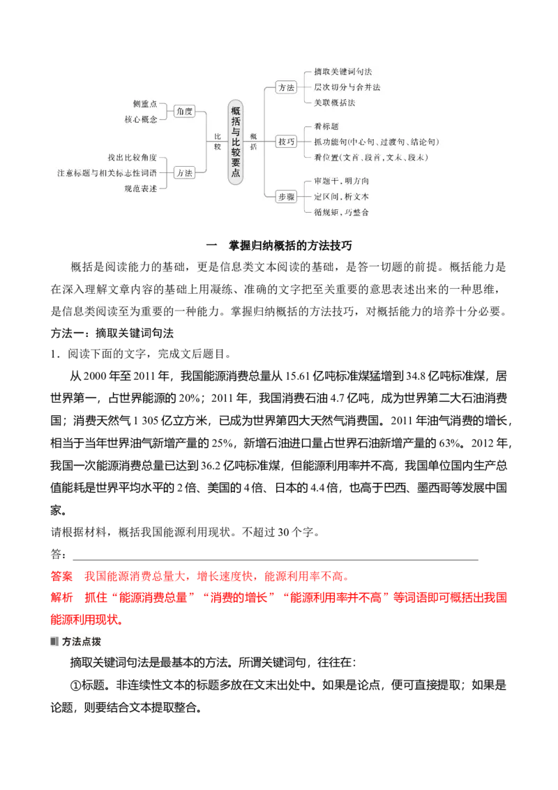 《10信息类文本概括比较要点简答题攻略_高考一二三轮复习_语文_2026年-语文专项复习_2025年高考语文真题完全解读-G338》第2页预览