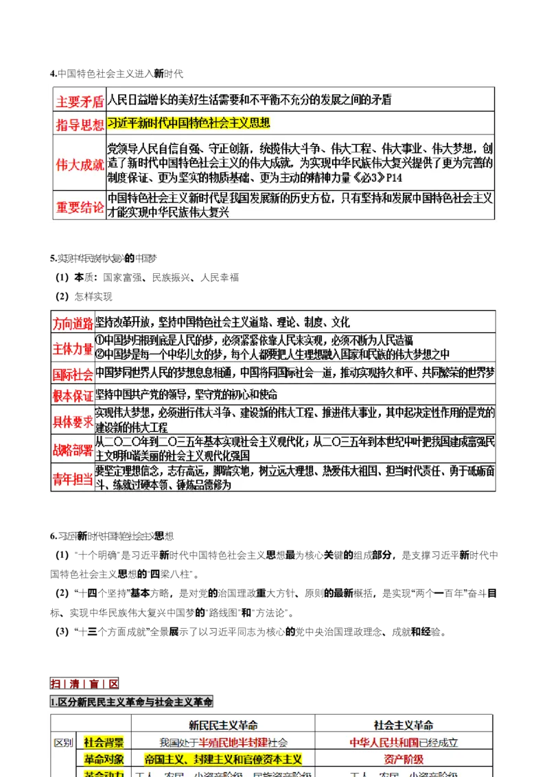 《大单元三道路选择——中国特色社会主义（培优讲义）（全国通用）（学生版）_zheng治_2026年-政治高考二轮复习_2026年高考政治二轮复习高效培优讲义（全国通用）-G447_2026版》第7页预览