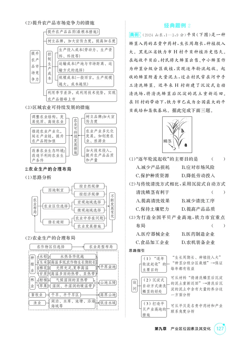 《1_第九章　产业区位因素及其变化_2026版教学资源包_202653高考总复习A版_湖南版_2026版.湖南版.选考总复习.地理.5·3A版_第九章产业区位因素及其变化_2_精讲册PDF》第4页预览