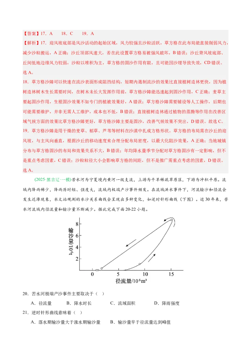 《专题06区域发展战略和国家安全（4大考点）（教师版）(1)_地理_2027年高考地理专项复习_2026年高考地理一模试题分类汇编（黑吉辽蒙专用）-G238_2026版》第8页预览