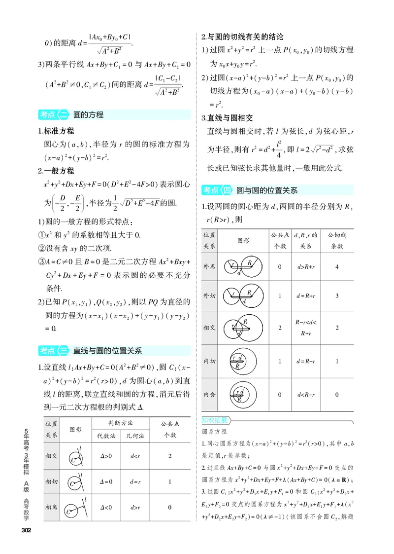 《2_9.1　直线和圆_2024版教学资源包_2024版.新高考版数学.5·3A版_27_专题九91直线和圆_4_PDF教参电子书》第2页预览