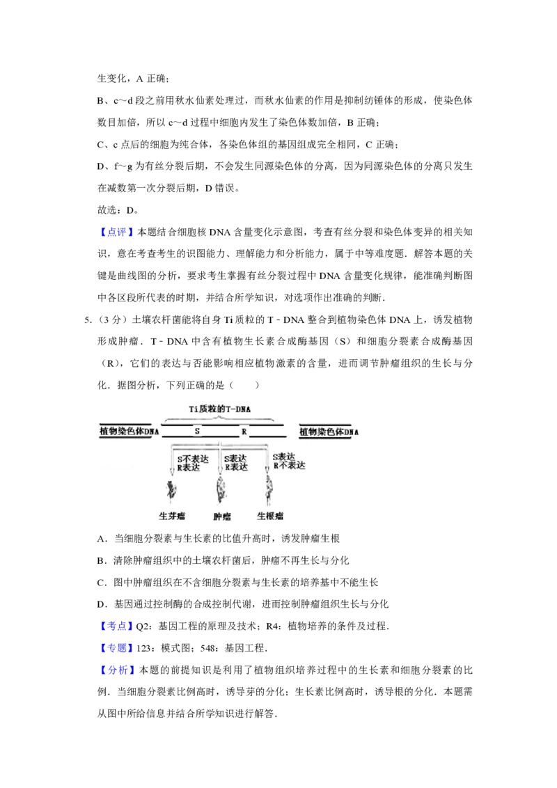 《2011年天津市高考生物试卷解析版(1)_高考一二三轮复习_生物_2027年高考生物专项_2008年-2026年生物高考真题-G427_2008-2020年高考_地方卷_天津高考生物07-21_A4word版_天津生物PDF版（赠送）》第4页预览