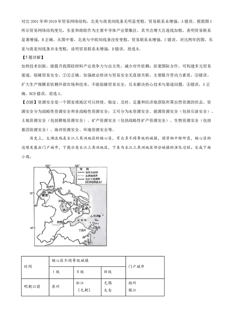 《2025年陕晋宁青高考地理真题（解析版）_地理_2027年高考地理专项复习_2008年-2026年地理高考真题-G427_2025年高考_2025年高考地理真题解析（参考版）适用地区：陕西、山西、宁夏、青海》第3页预览