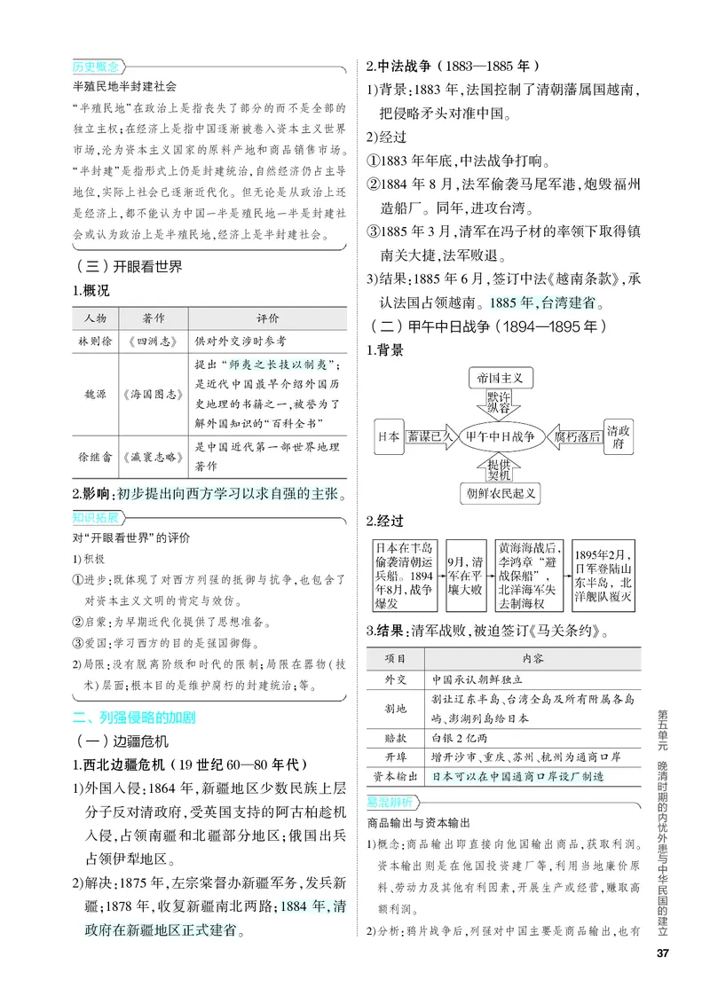《2_知识讲解-05-第五单元　晚清时期的内忧外患与中华民国的建立_2024版教学资源包_2024版.新高考版历史.5·3A版_5_第五单元晚清时期的内忧外患与中华民国的建立_4_PDF教参电子书》第3页预览