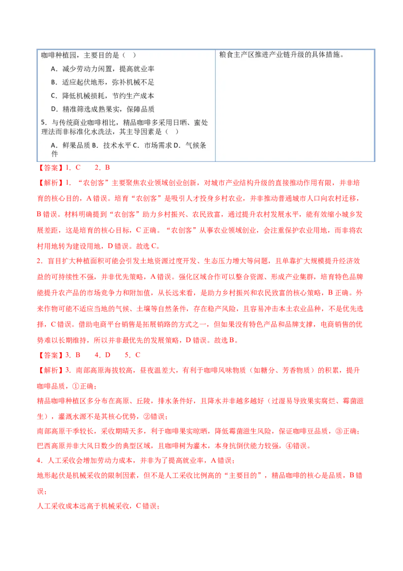 《专题07产业发展（抢分专练）（解析版）_地理_2026年-地理高考专项复习_2026年高考地理终极冲刺讲练测（黑吉辽蒙专用）-G466_2026版》第4页预览