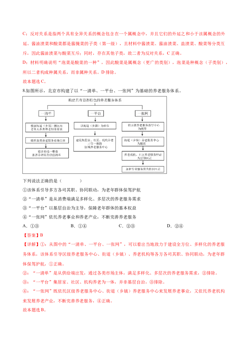 《政治一模突破卷01（北京专用）（全解全析）_zheng治_2026年-政治高考专项复习_2026年高考第一二三次模拟考试政治-G181_高考政治第一次模拟卷23套_2026版_政治一模突破卷01（北京专用）》第6页预览