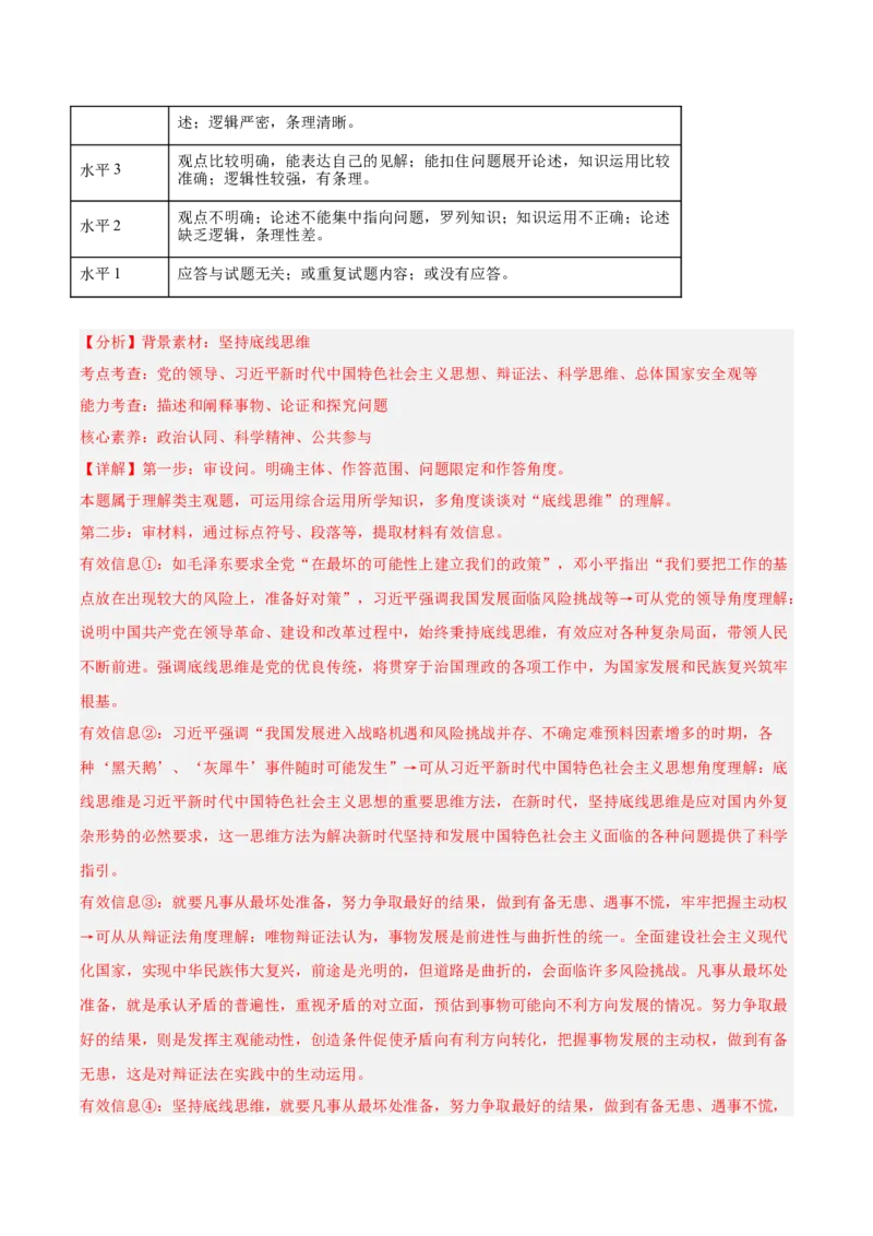 《专题07逻辑与思维（教师版）（精选高频主观题20题）-（全国通用）_zheng治_2026年-政治高考专项复习_2025年高考政治三模试题分类汇编（新高考通用）_2025版》第4页预览