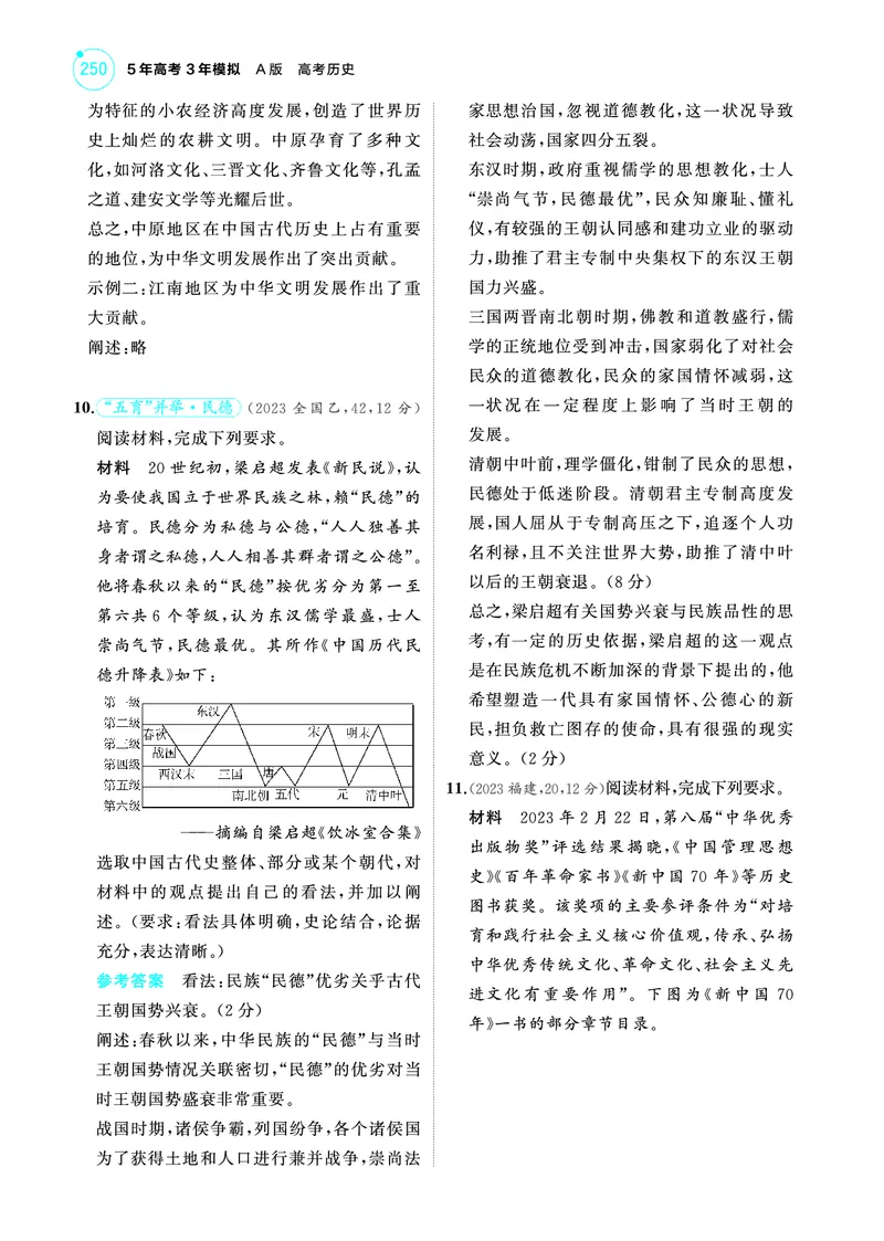 《2_6.2025版53A版新高考版练习册教师用书PDF_2025版教学资源包_（总复习系列）2025版《5年高考3年模拟》新高考版A版（⭐全科）_2025版.新高考版.选考总复习.历史.5·3A版_4_PDF教参电子书_800》第3页预览