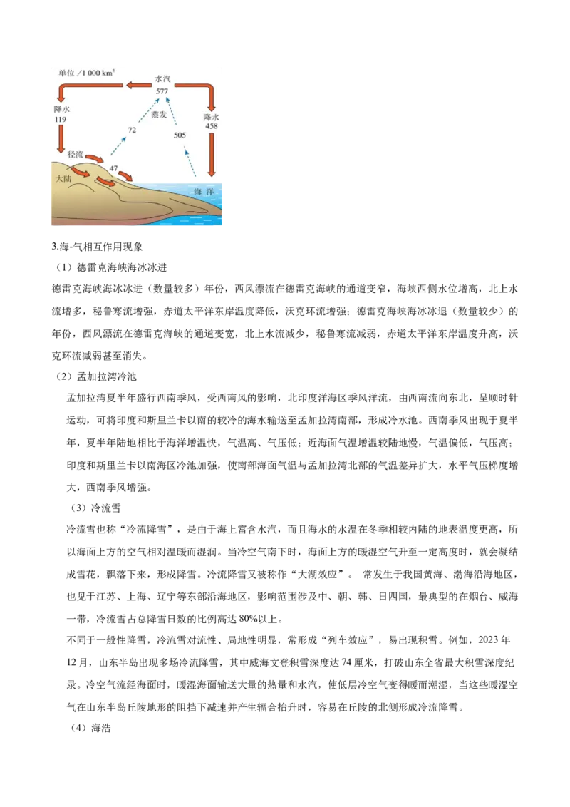 《专题09热量平衡原理(重难专练)(全国通用浙江专用)(学生版)_地理_2026年-地理高考专项复习_2026年高考地理重难点讲义专练(新高考通用)-G102_2026版》第6页预览
