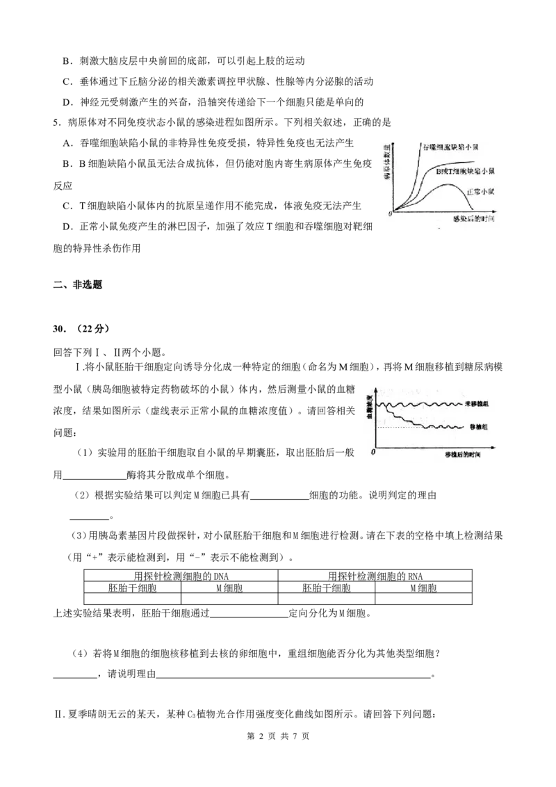 《2009年四川省高考生物试卷及答案_高考一二三轮复习_生物_2026年-生物高考专项复习_2008年-2025年生物高考真题_2008-2020年高考_地方卷_四川高考生物08-20》第2页预览