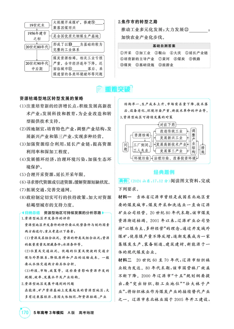 《1_第十三章　不同类型区域的发展_2026版教学资源包_202653高考总复习A版_山东版_2026版.山东版.选考总复习.地理.5·3A版_第十三章不同类型区域的发展_2_精讲册PDF》第6页预览