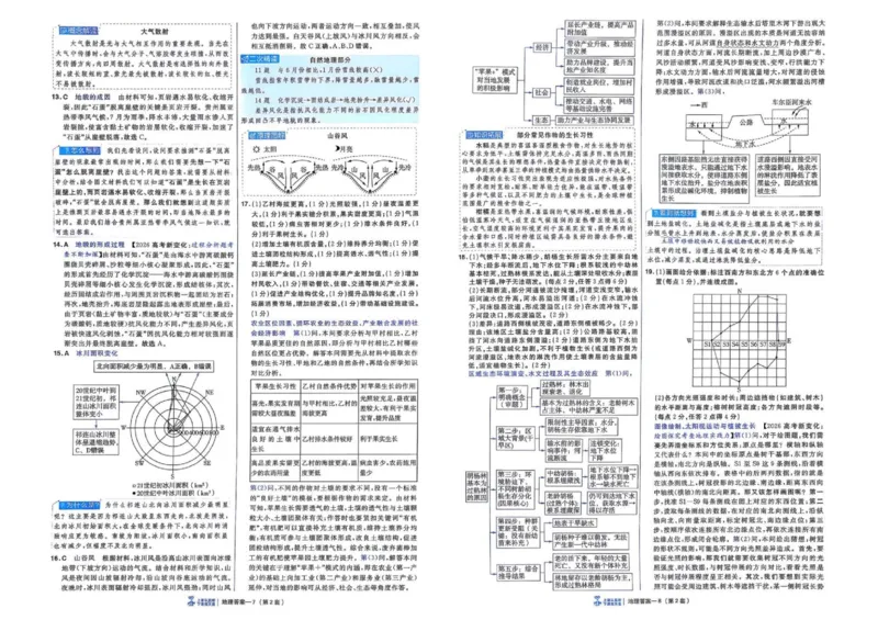 《答案册_652027《天星教育•金考卷特快专递》（第1-3期）（高考）（9科全）_2027《天星教育•金考卷特快专递》（第3期）（高考）（9科全）_456》第6页预览