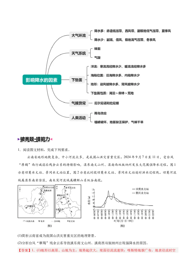 《专题01天气与气候（大题专练）（全国通用）（解析版）_地理_2026年-地理高考专项复习_2026年高考地理终极冲刺讲练测（全国通用）-G459_2026版》第10页预览