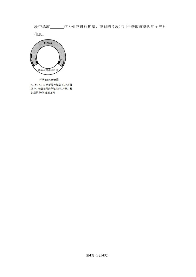《2011年北京市高考生物试卷（含解析版）_高考一二三轮复习_生物_2026年-生物高考专项复习_2008年-2025年生物高考真题_2008-2020年高考_地方卷_北京高考生物08-21_A4word版》第4页预览