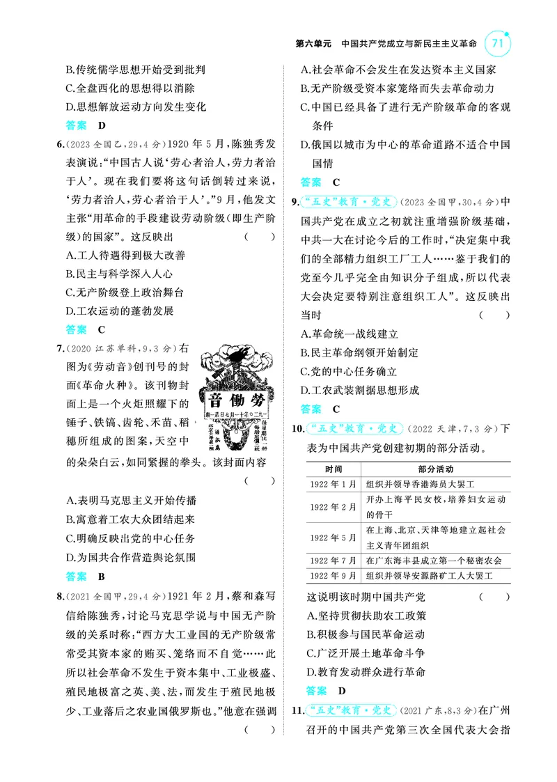 《2_6.2025版53A版新高考版练习册教师用书PDF_2025版教学资源包_（总复习系列）2025版《5年高考3年模拟》新高考版A版（⭐全科）_2025版.新高考版.选考总复习.历史.5·3A版_4_PDF教参电子书_105》第2页预览